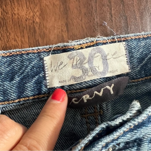 Free People CRVY Siren Low Rise Straight Leg Jeans - Picture 10 of 11